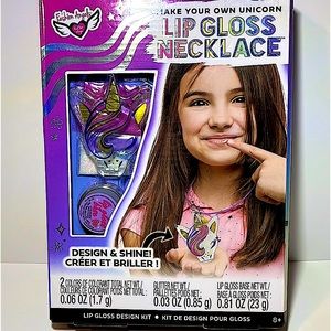 Fashion Angels.  DIY.  Unicorn, Lip Gloss Necklace.